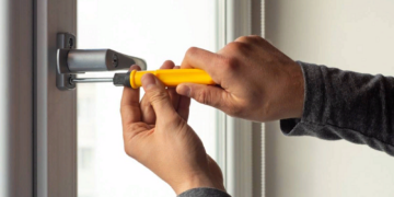 Repair of a plastic window handle